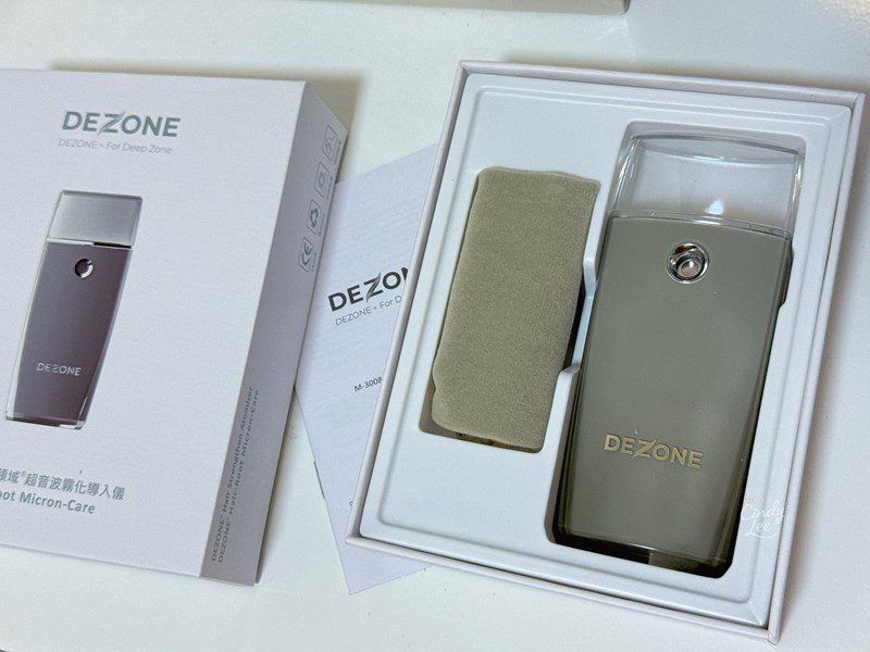 [保養] DEZONE髮根微療【養髮精華安瓶+導入儀】Cin